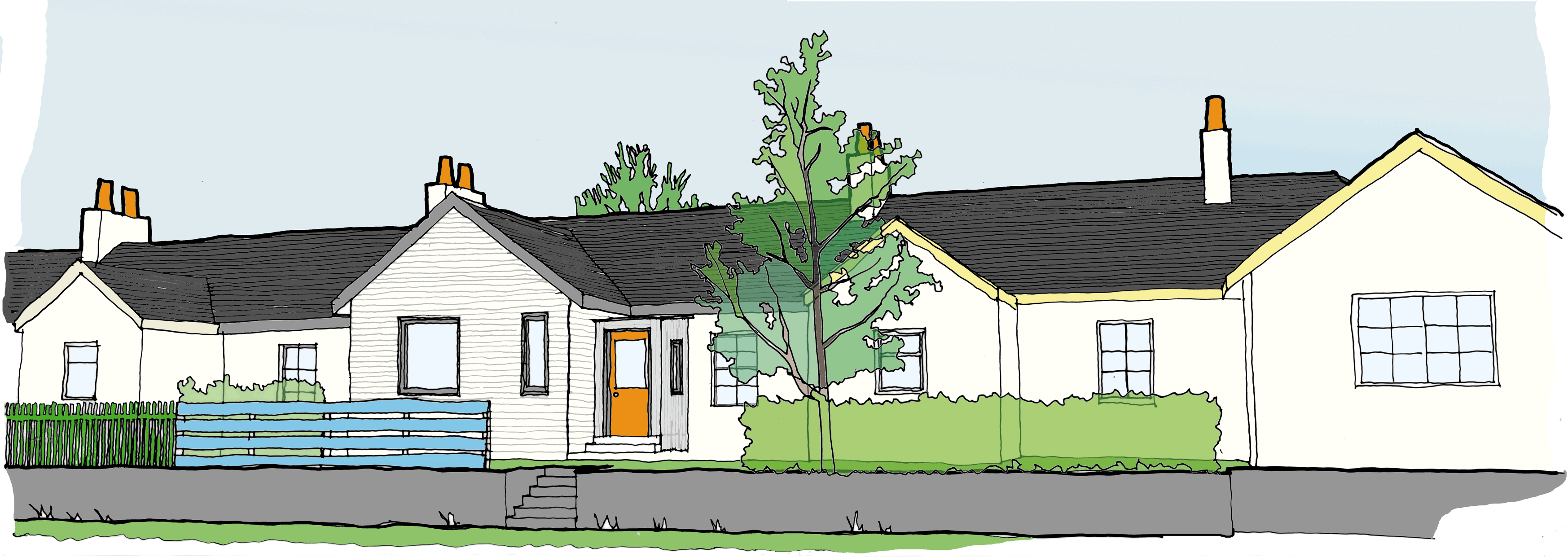 West elevation