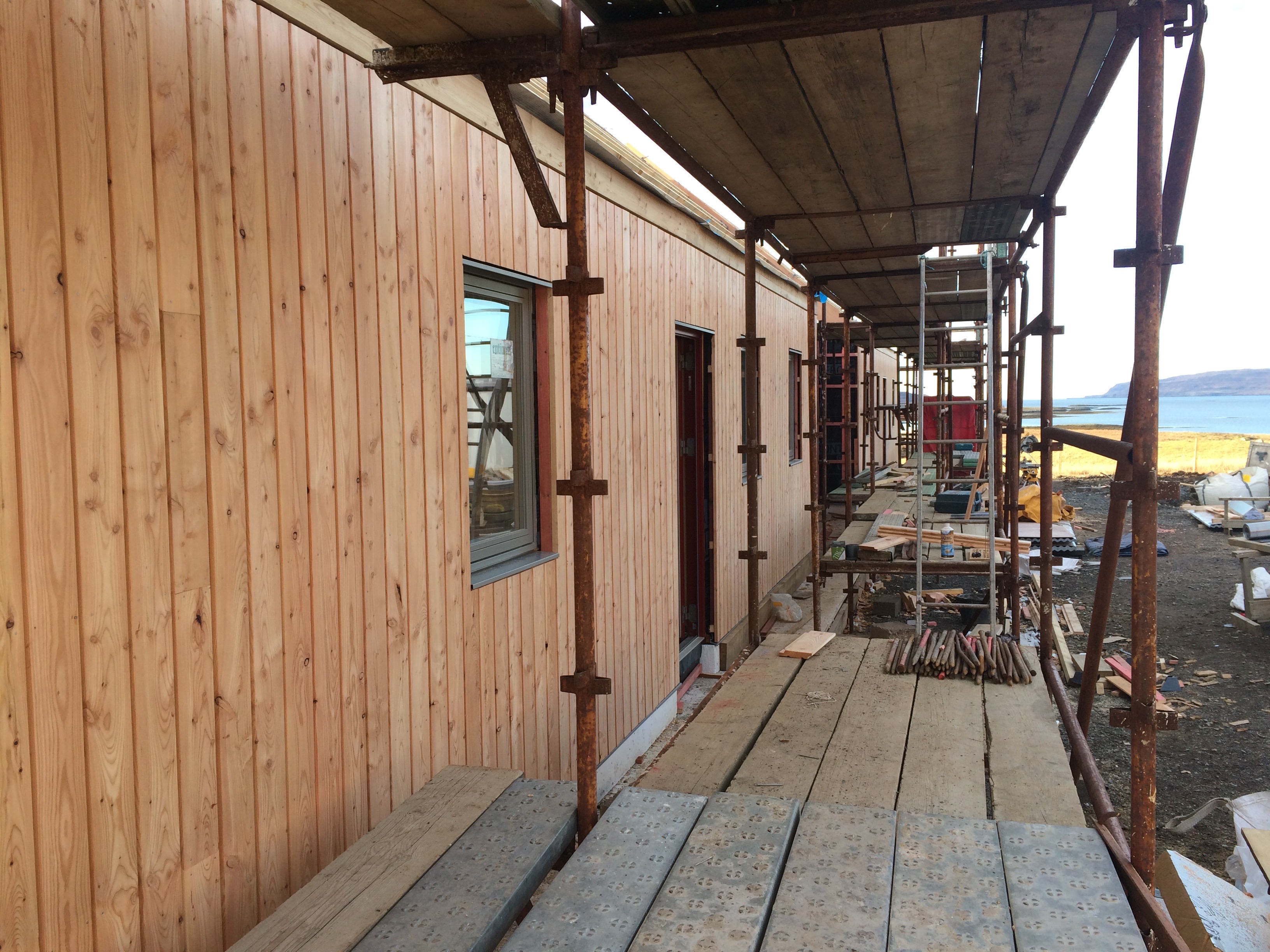 Larch Cladding
