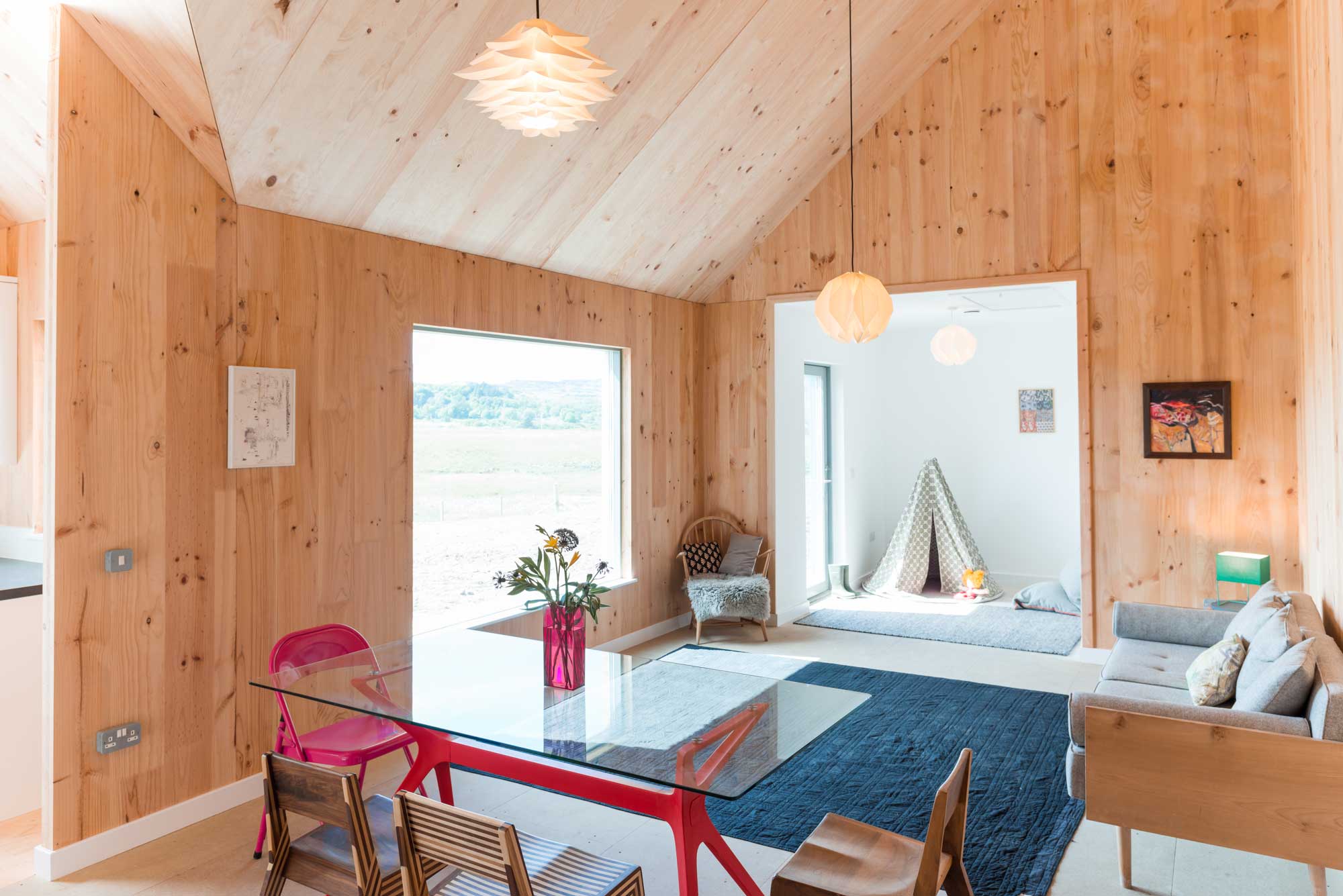 View of living room